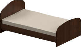 Кровать двухспальная без ящиков -